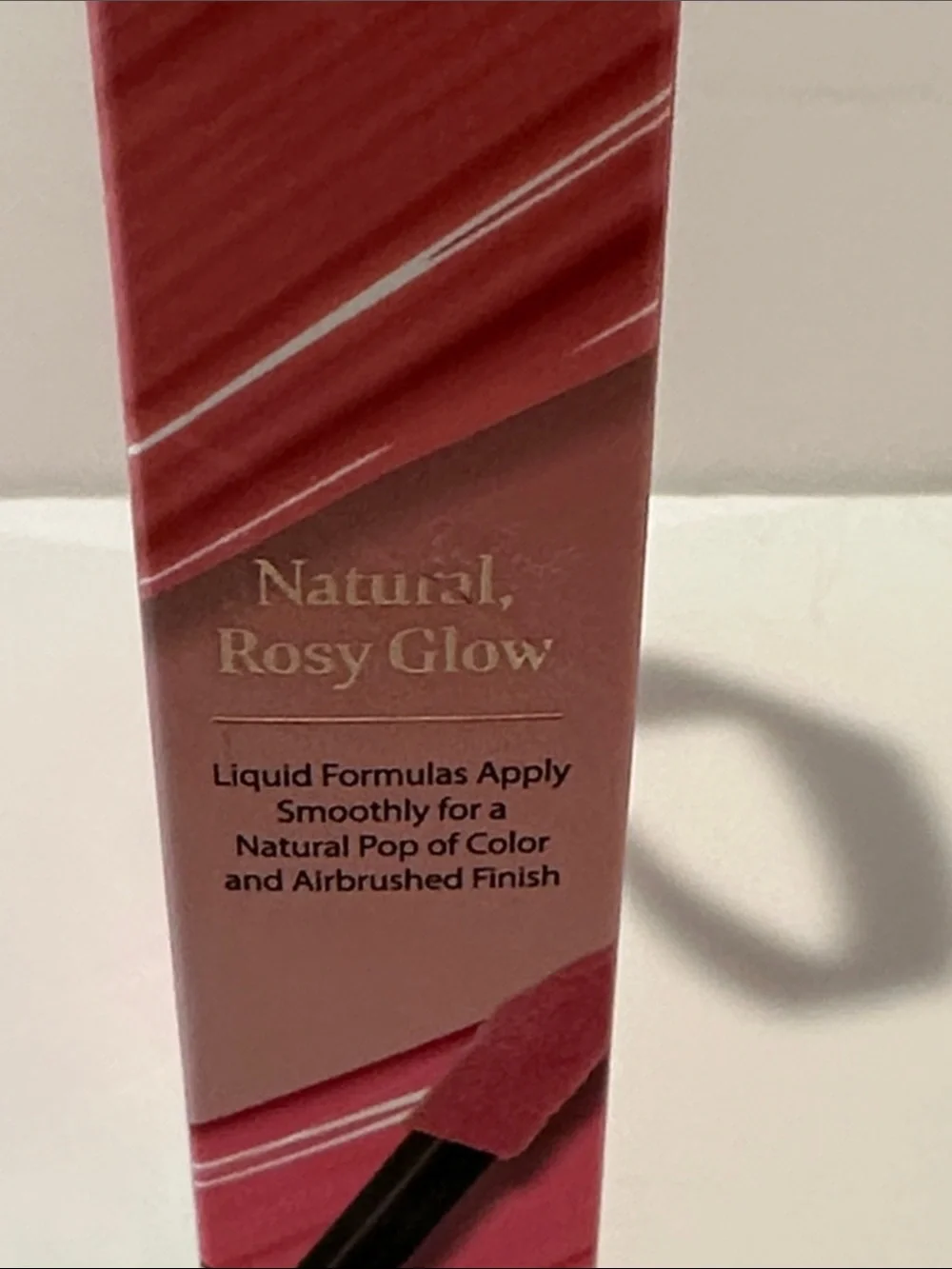 Flawless Finish Liquid Blush in Peachy Pink and Warm Rose.
